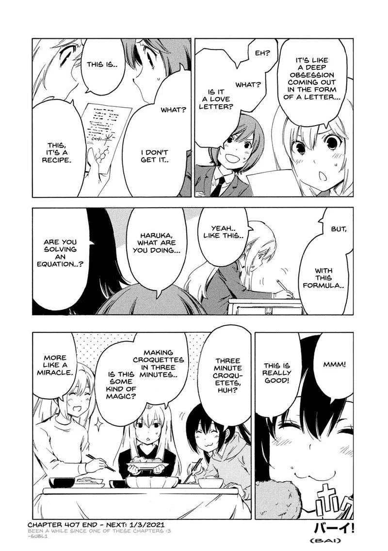Minami-ke Chapter 407 page 8