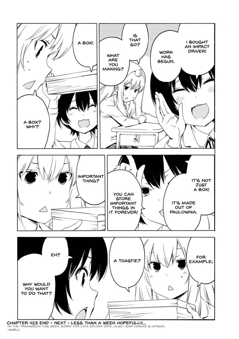 Minami-ke Chapter 413 page 8