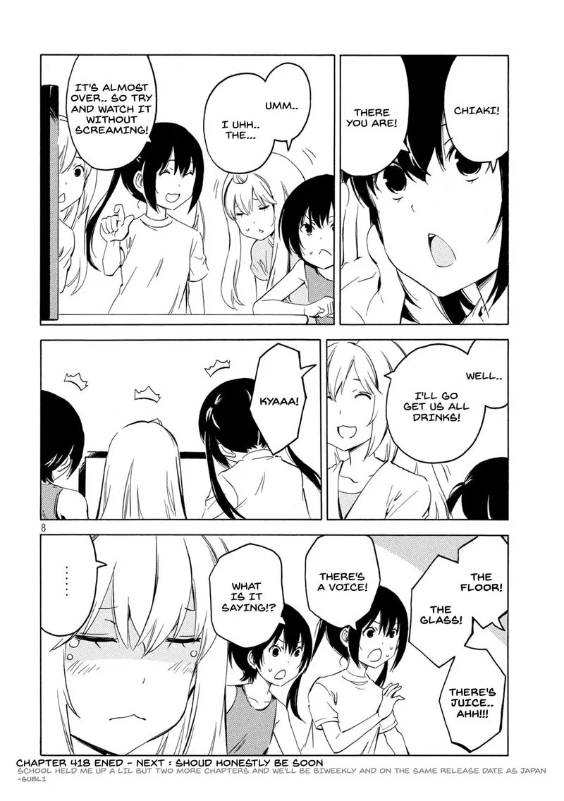 Minami-ke Chapter 419 page 8