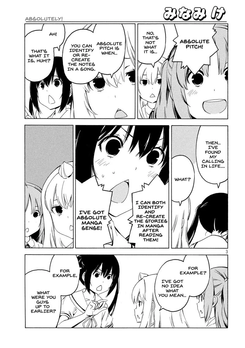 Minami-ke Chapter 422 page 3