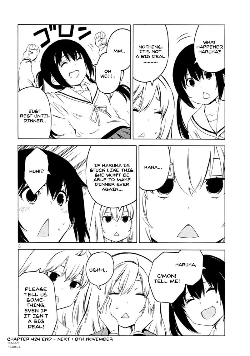 Minami-ke Chapter 424 page 8