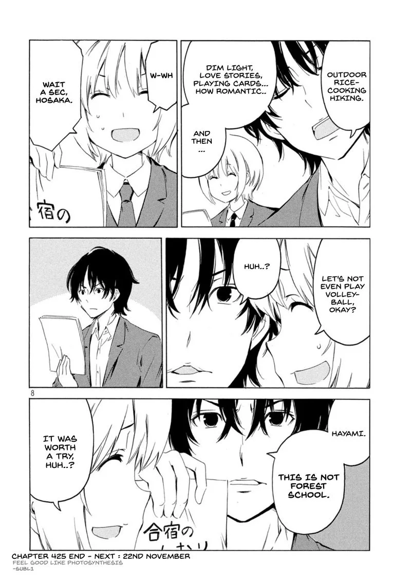 Minami-ke Chapter 425 page 8