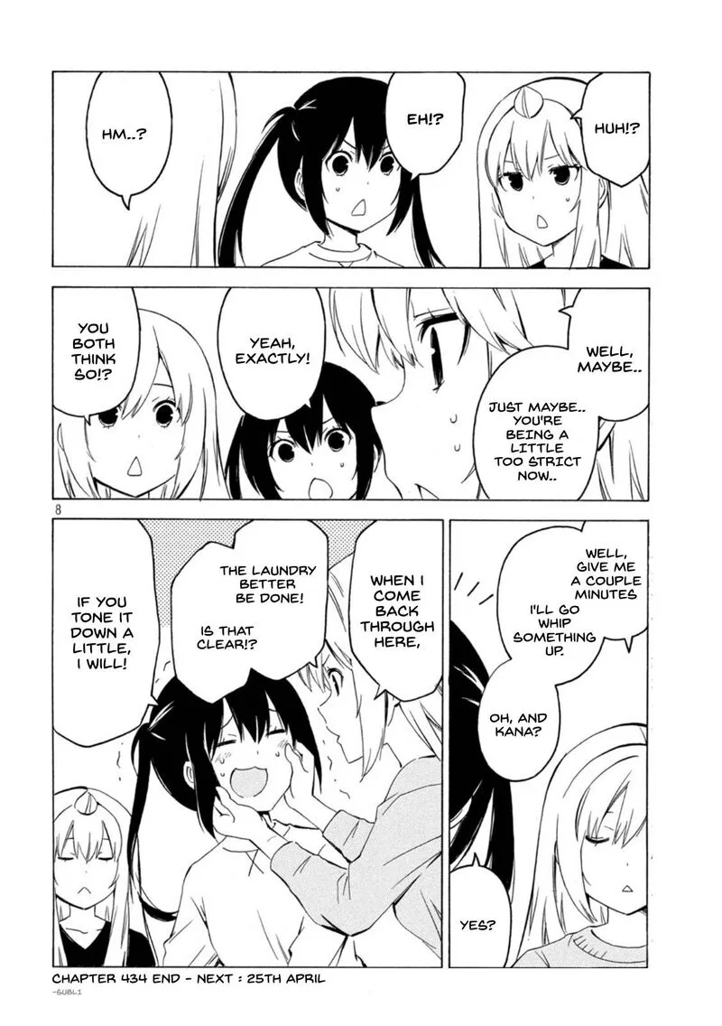 Minami-ke Chapter 434 page 8