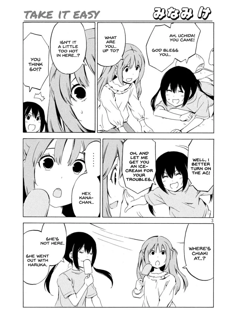 Minami-ke Chapter 442 page 3