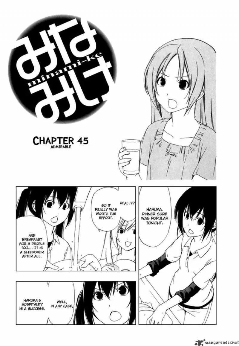 Minami-ke Chapter 45 page 1