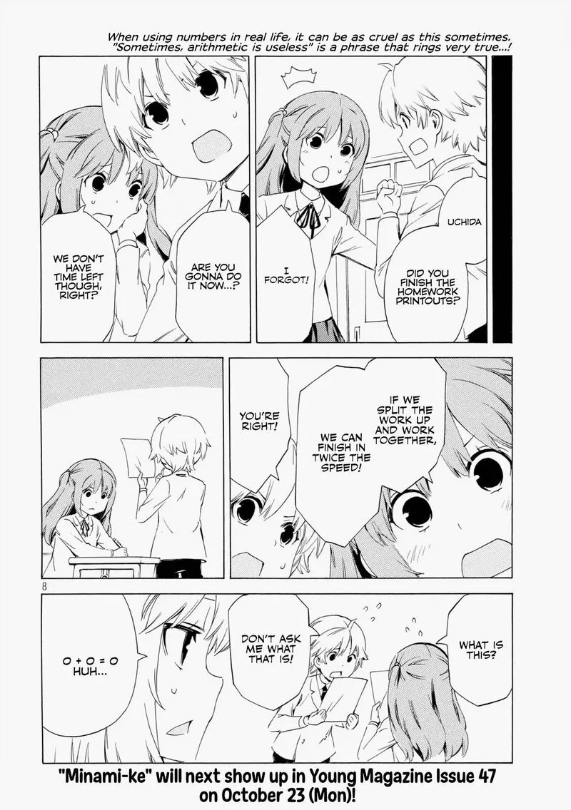 Minami-ke Chapter 470 page 8