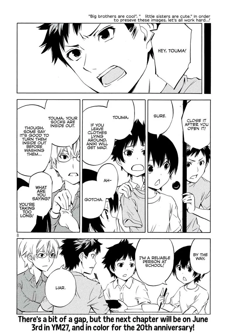 Minami-ke Chapter 484 page 8