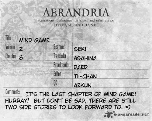 Mind Game Chapter 8 page 1