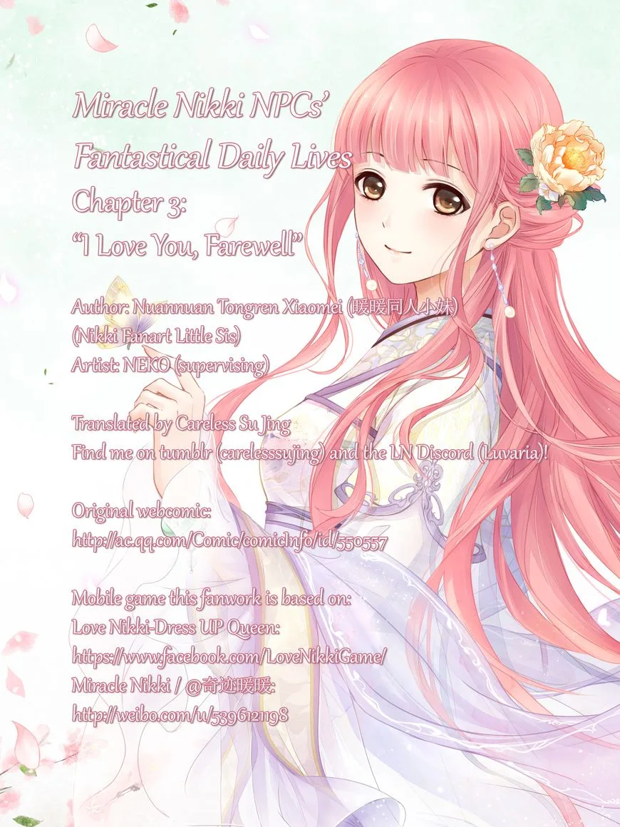 Miracle Nikki NPCs' Fantastical Daily Lives Chapter 3 page 1