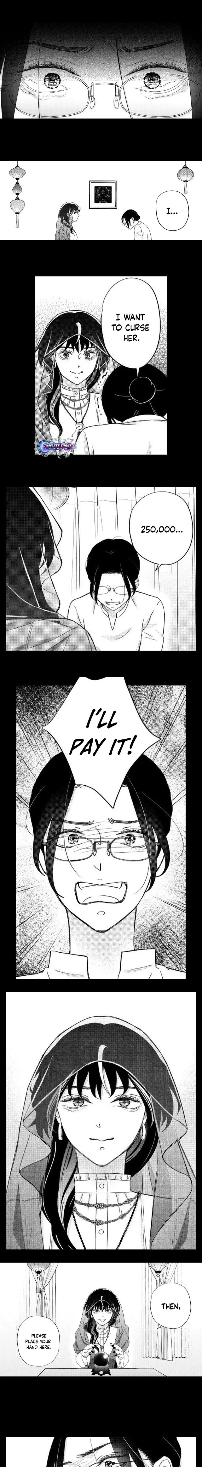 Mirai wa Watashi no Iu Toori: Fukushuu no Uranaishi Chapter 3 page 8