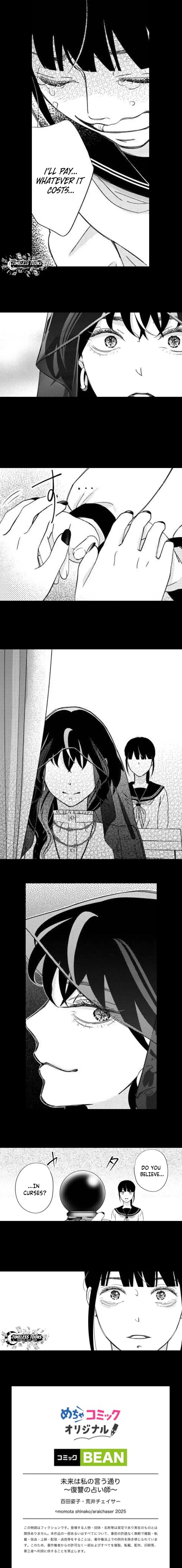 Mirai wa Watashi no Iu Toori: Fukushuu no Uranaishi Chapter 7 page 7