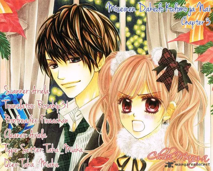 Miseinen dakedo Kodomo ja Nai Chapter 3 page 1