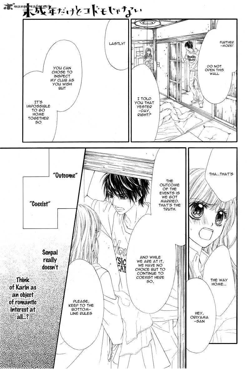 Miseinen dakedo Kodomo ja Nai Chapter 5 page 9