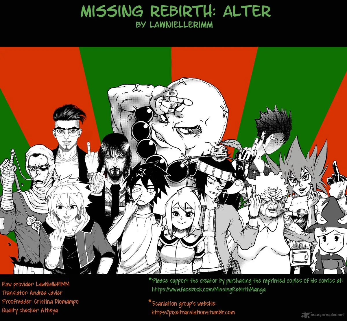 Missing Rebirth: Alter Chapter 1 page 1
