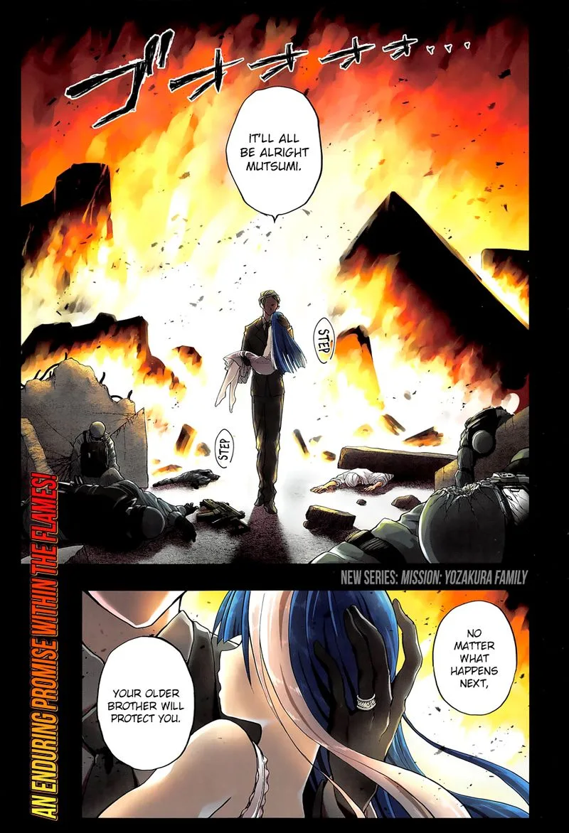 Mission: Yozakura Family Chapter 1 page 2