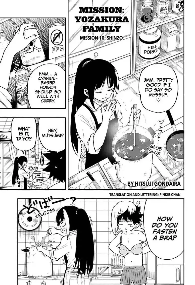 Mission: Yozakura Family Chapter 10 page 1
