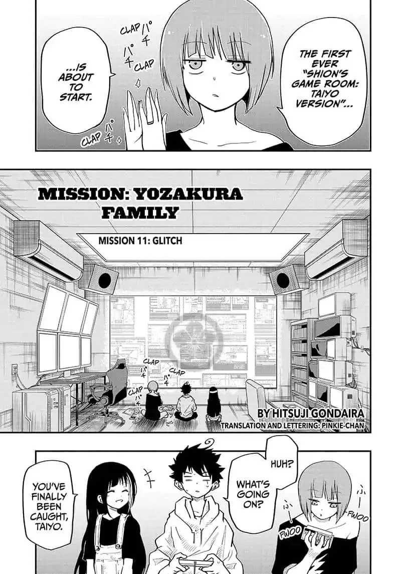 Mission: Yozakura Family Chapter 11 page 1