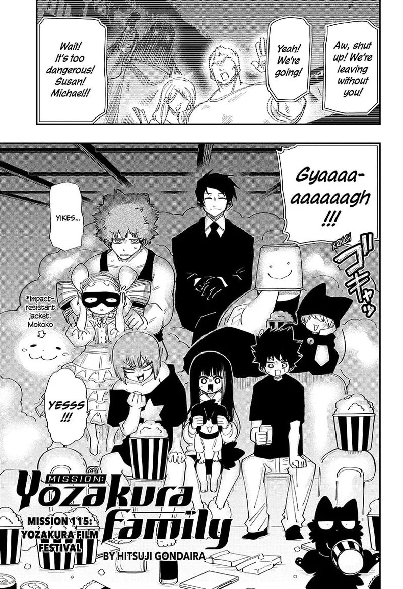 Mission: Yozakura Family Chapter 115 page 1