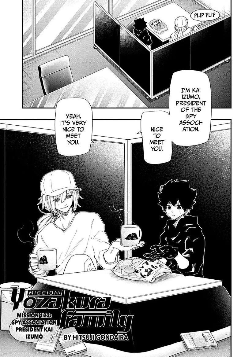 Mission: Yozakura Family Chapter 123 page 1