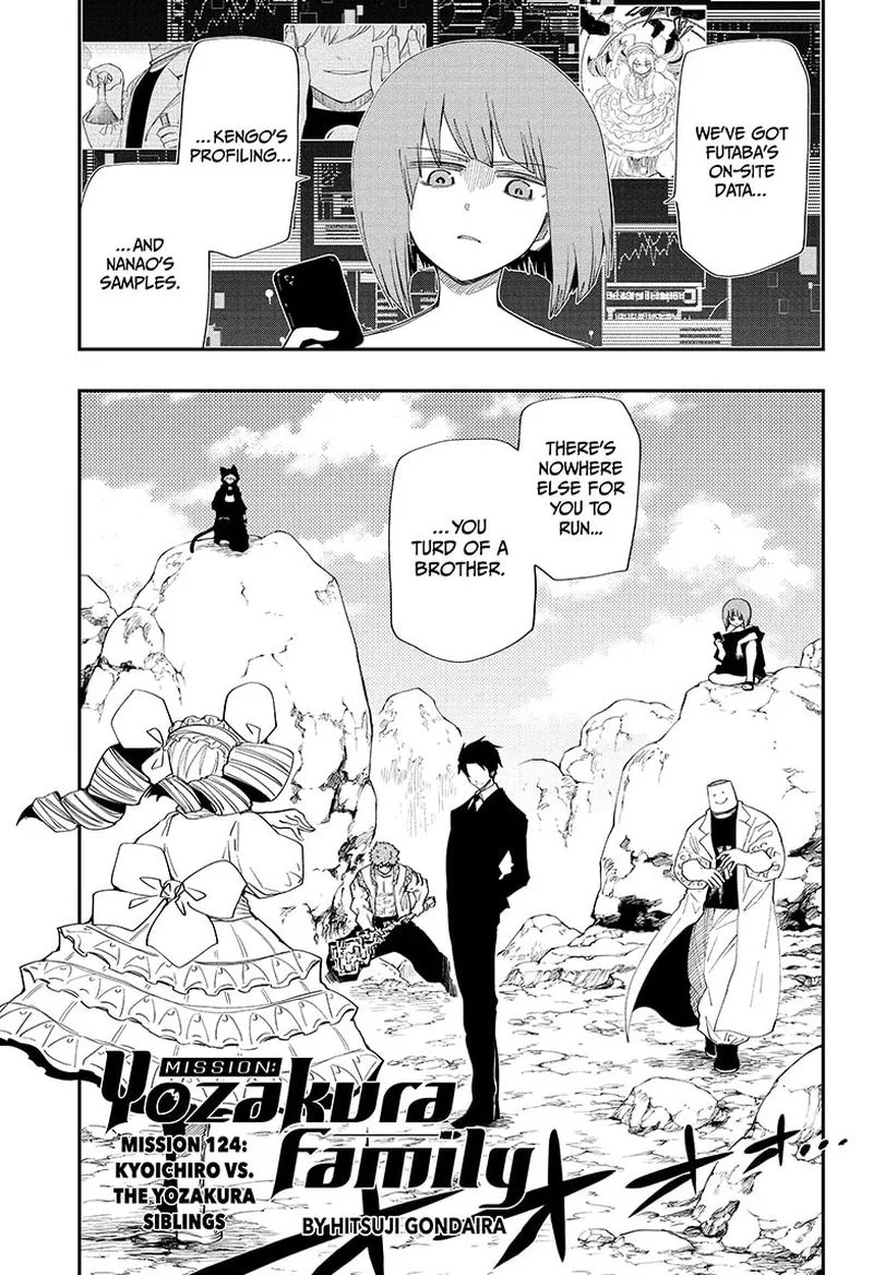 Mission: Yozakura Family Chapter 124 page 1