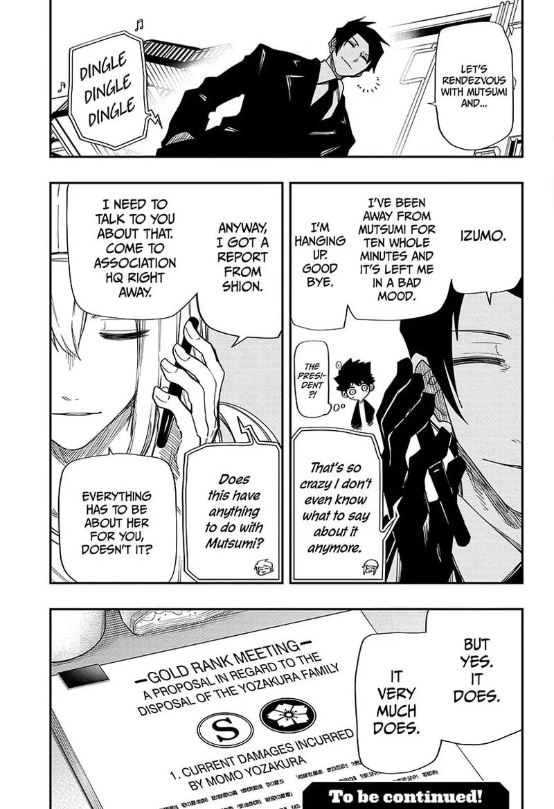 Mission: Yozakura Family Chapter 134 page 19