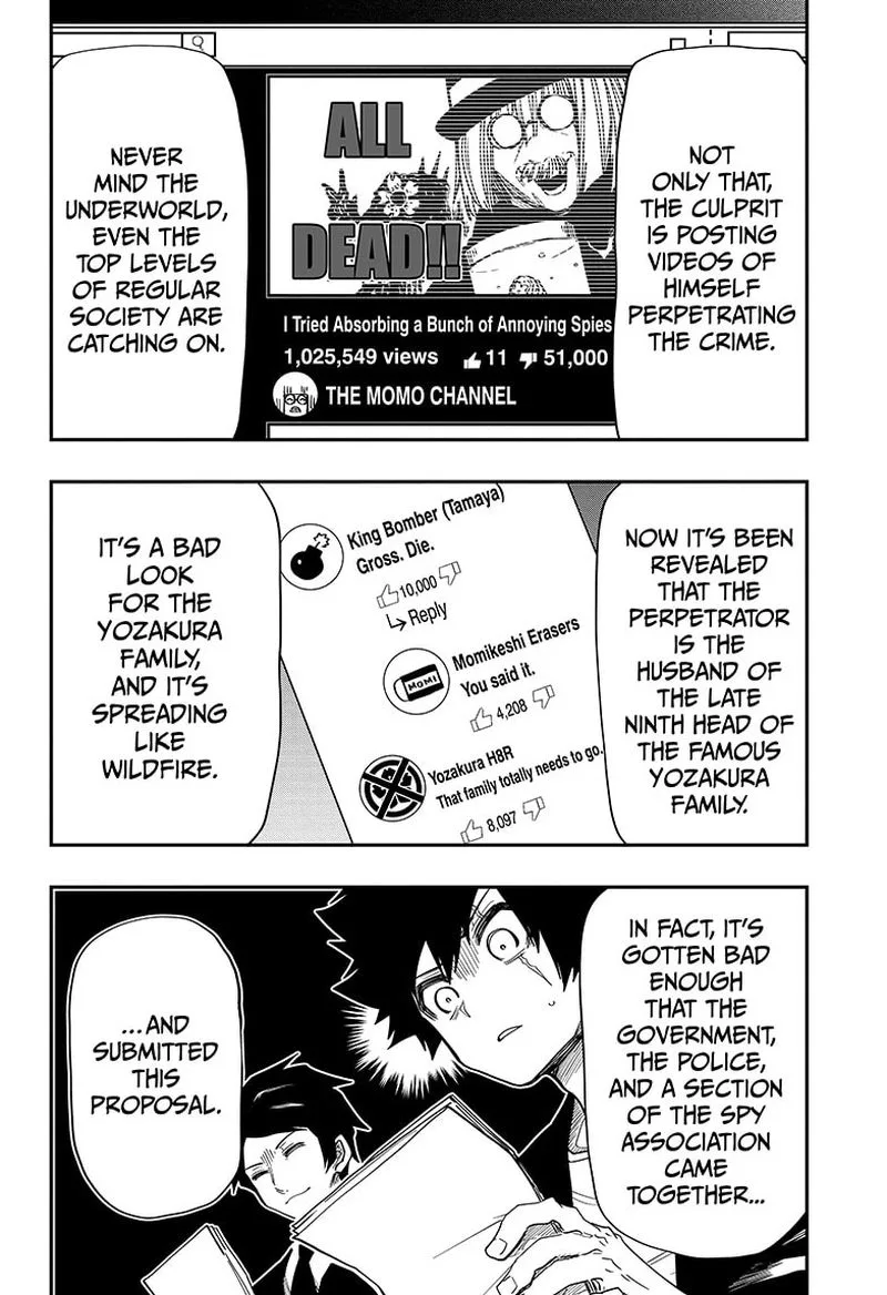 Mission: Yozakura Family Chapter 135 page 11