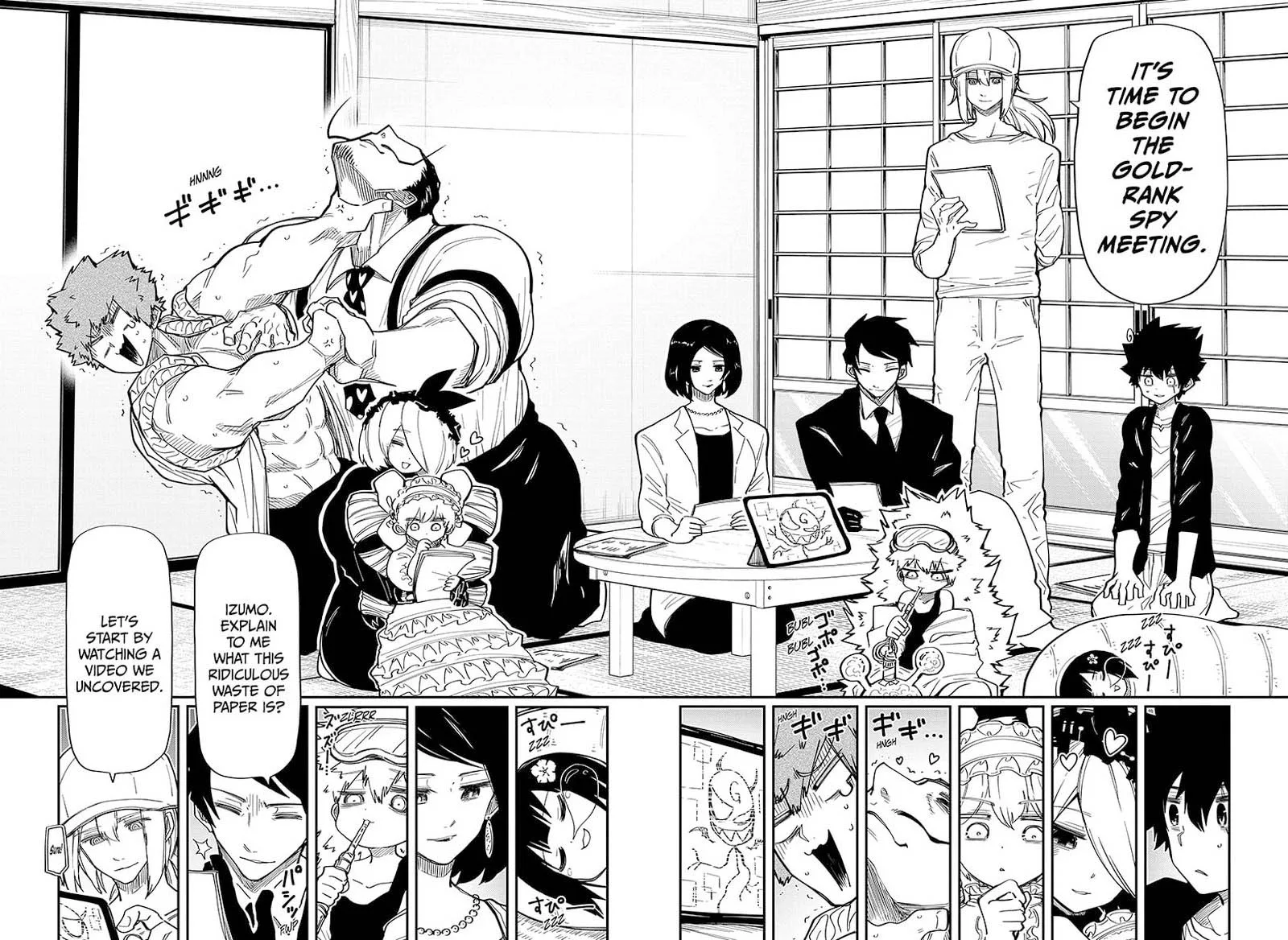 Mission: Yozakura Family Chapter 135 page 8