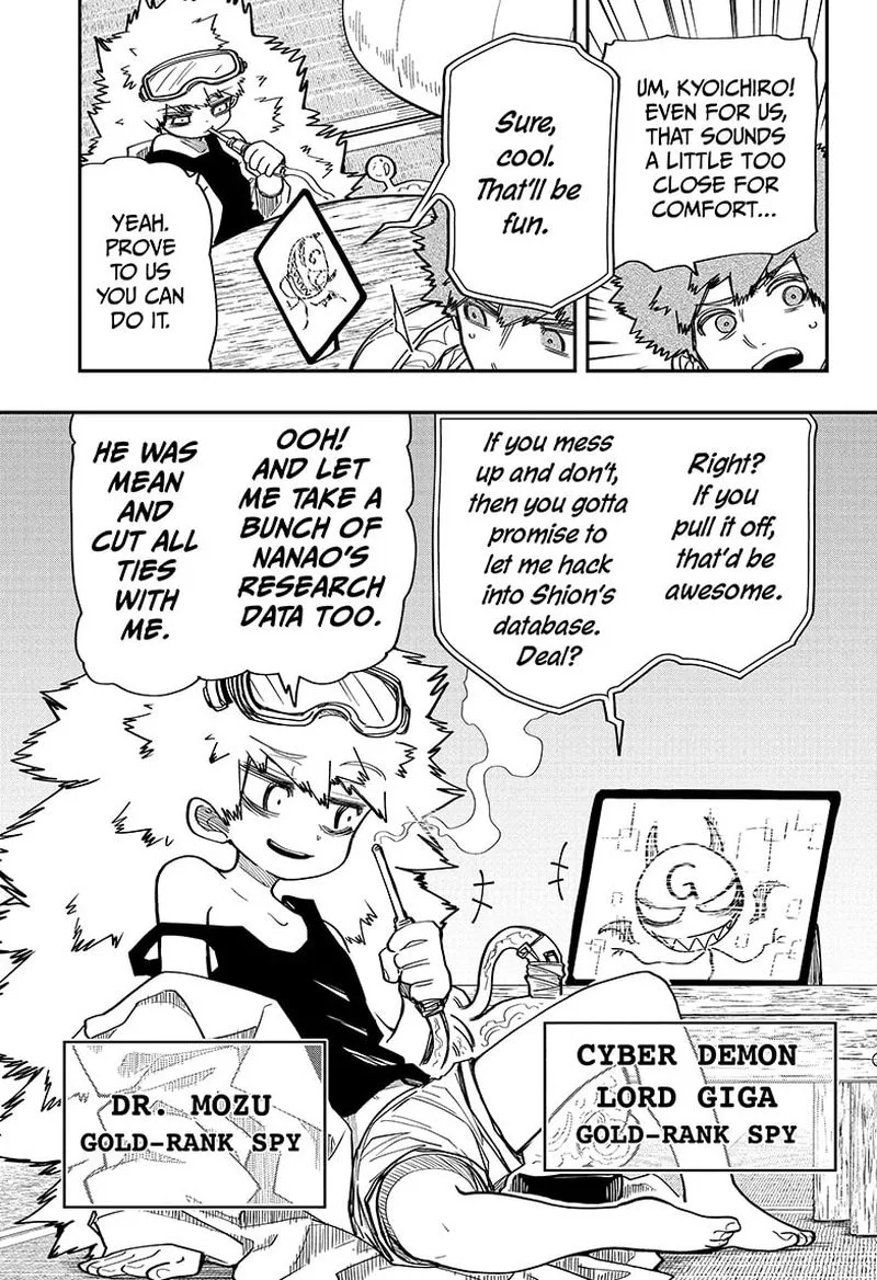 Mission: Yozakura Family Chapter 136 page 15