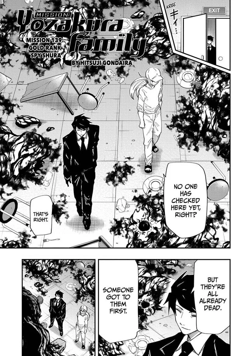 Mission: Yozakura Family Chapter 139 page 1