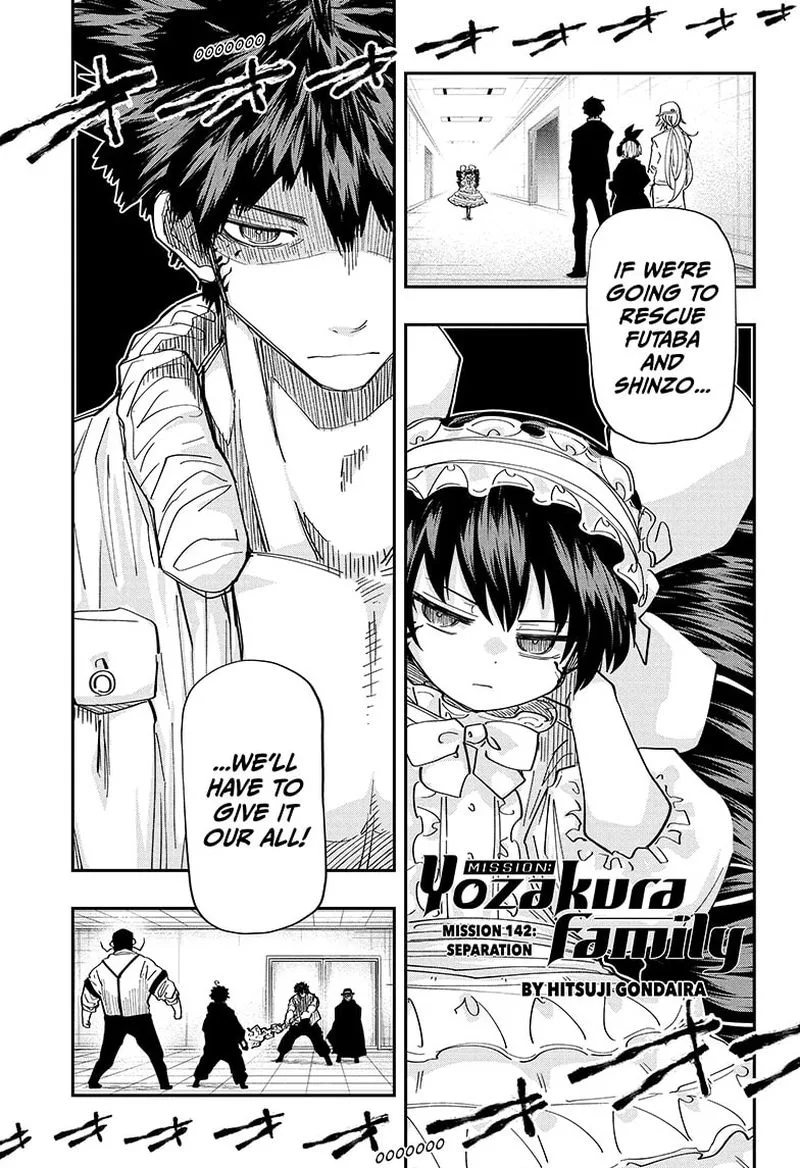 Mission: Yozakura Family Chapter 142 page 1
