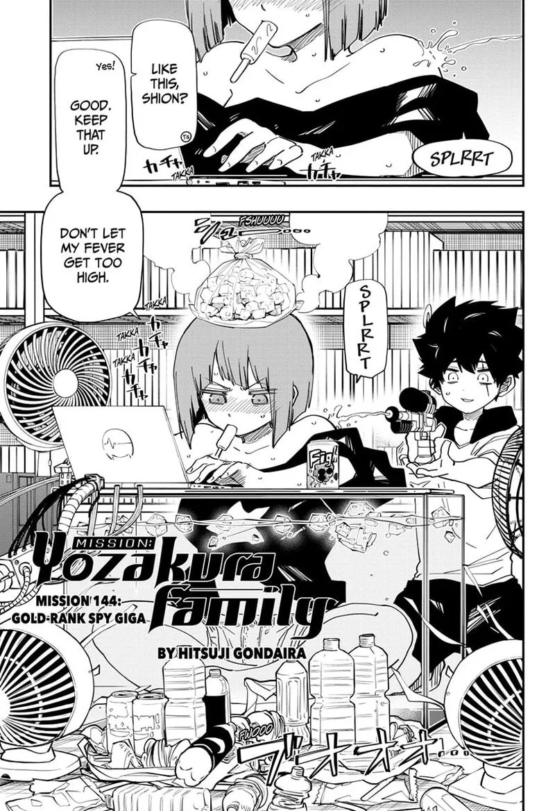 Mission: Yozakura Family Chapter 144 page 1