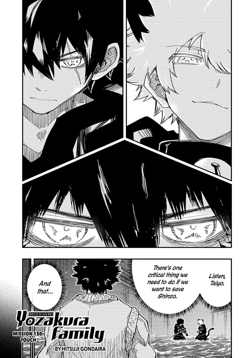 Mission: Yozakura Family Chapter 150 page 1