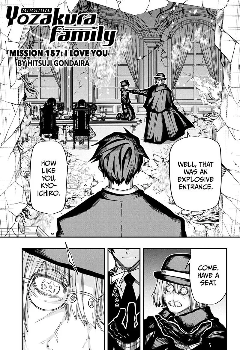 Mission: Yozakura Family Chapter 157 page 1