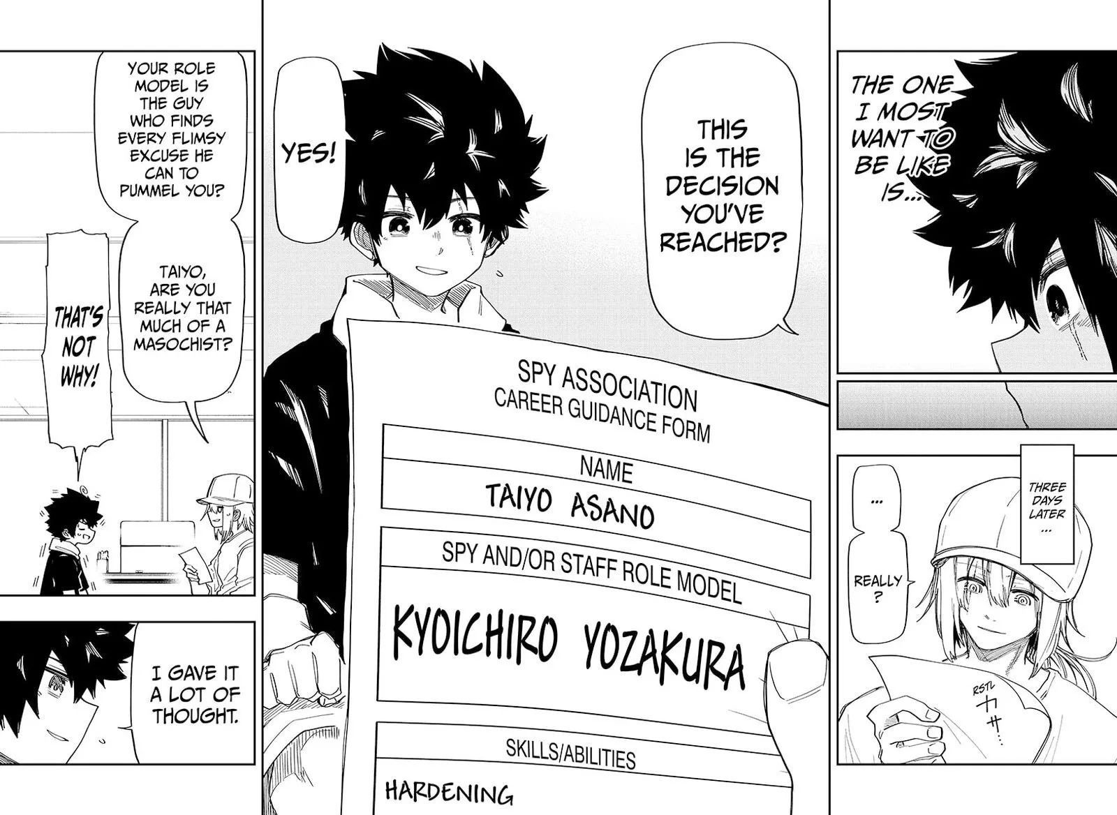 Mission: Yozakura Family Chapter 162 page 15