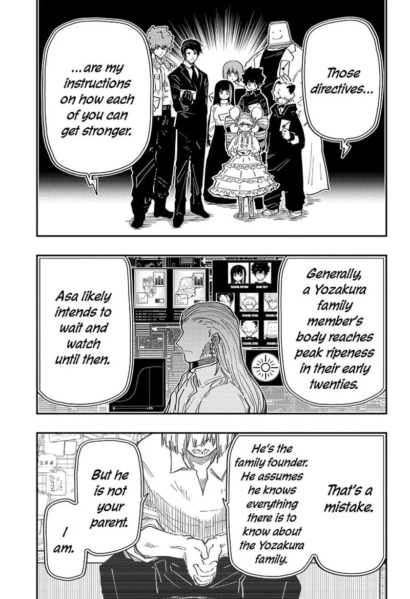 Mission: Yozakura Family Chapter 168 page 12