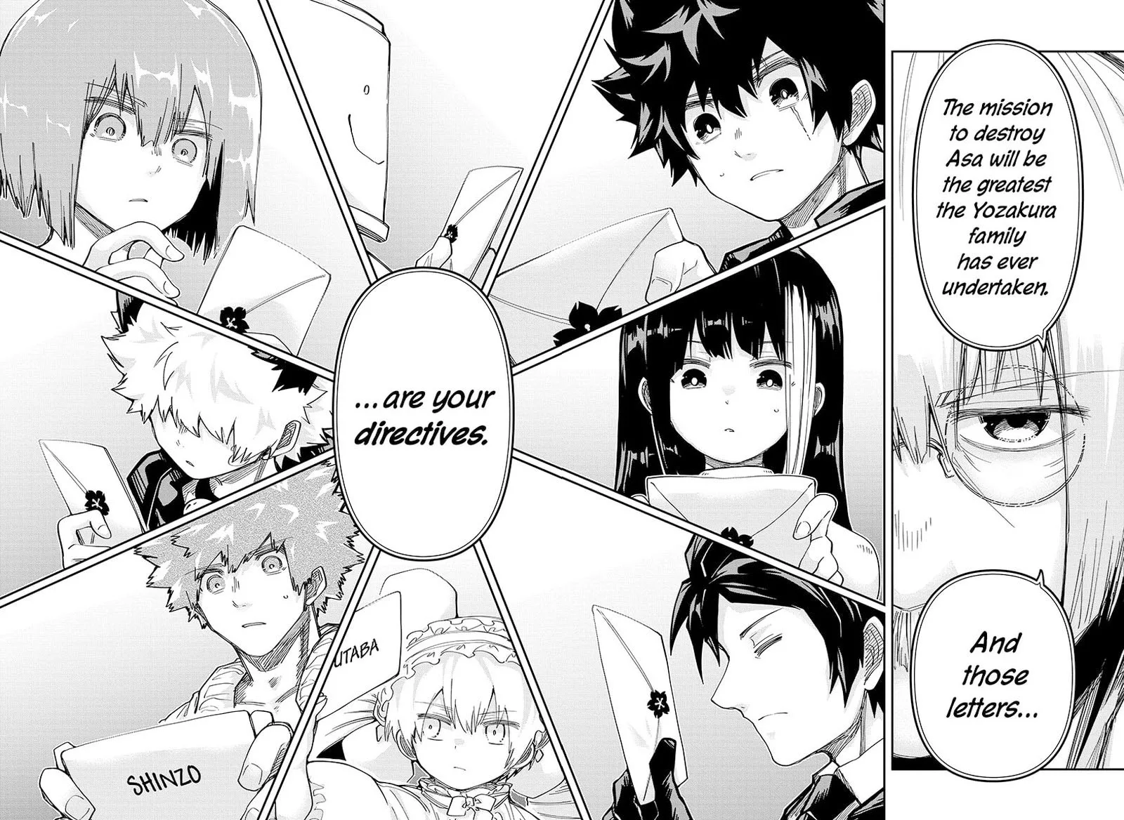 Mission: Yozakura Family Chapter 168 page 10