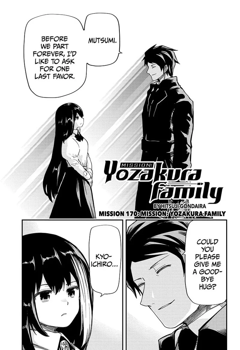 Mission: Yozakura Family Chapter 170 page 1