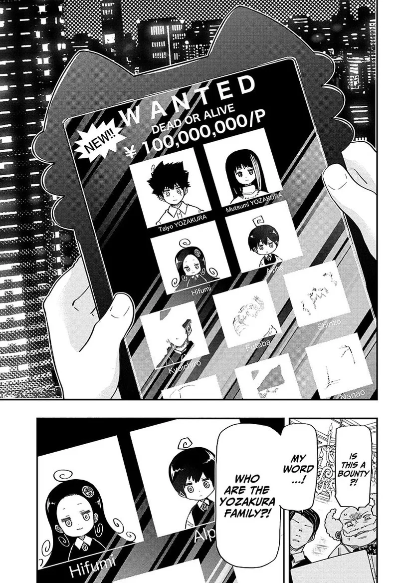 Mission: Yozakura Family Chapter 171 page 19