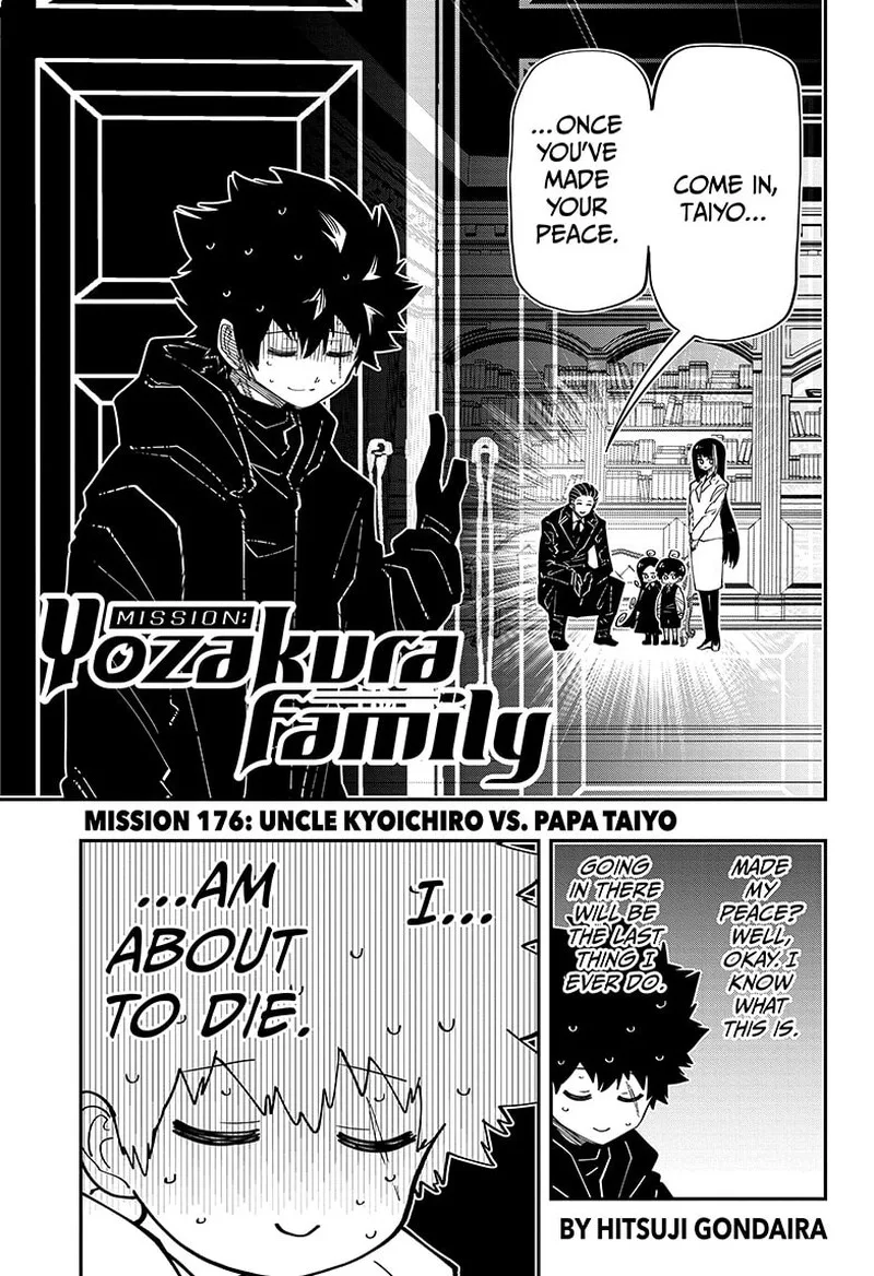 Mission: Yozakura Family Chapter 176 page 1