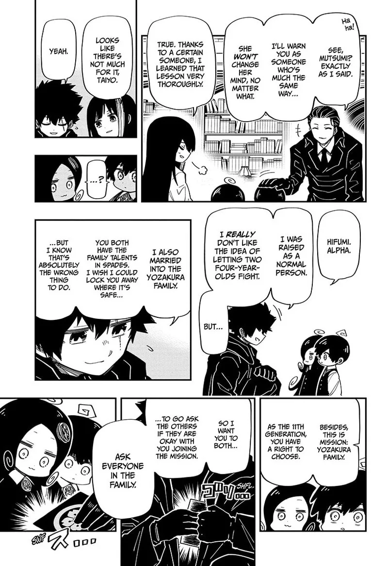 Mission: Yozakura Family Chapter 177 page 13