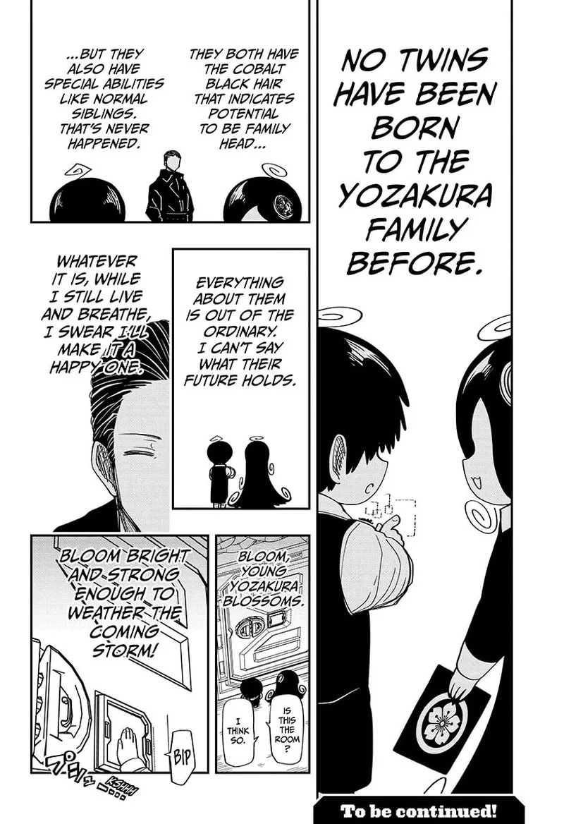 Mission: Yozakura Family Chapter 177 page 20
