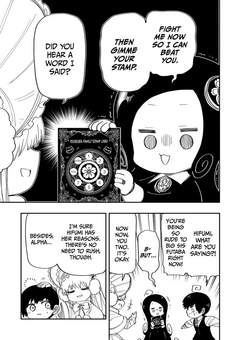 Mission: Yozakura Family Chapter 178 page 11