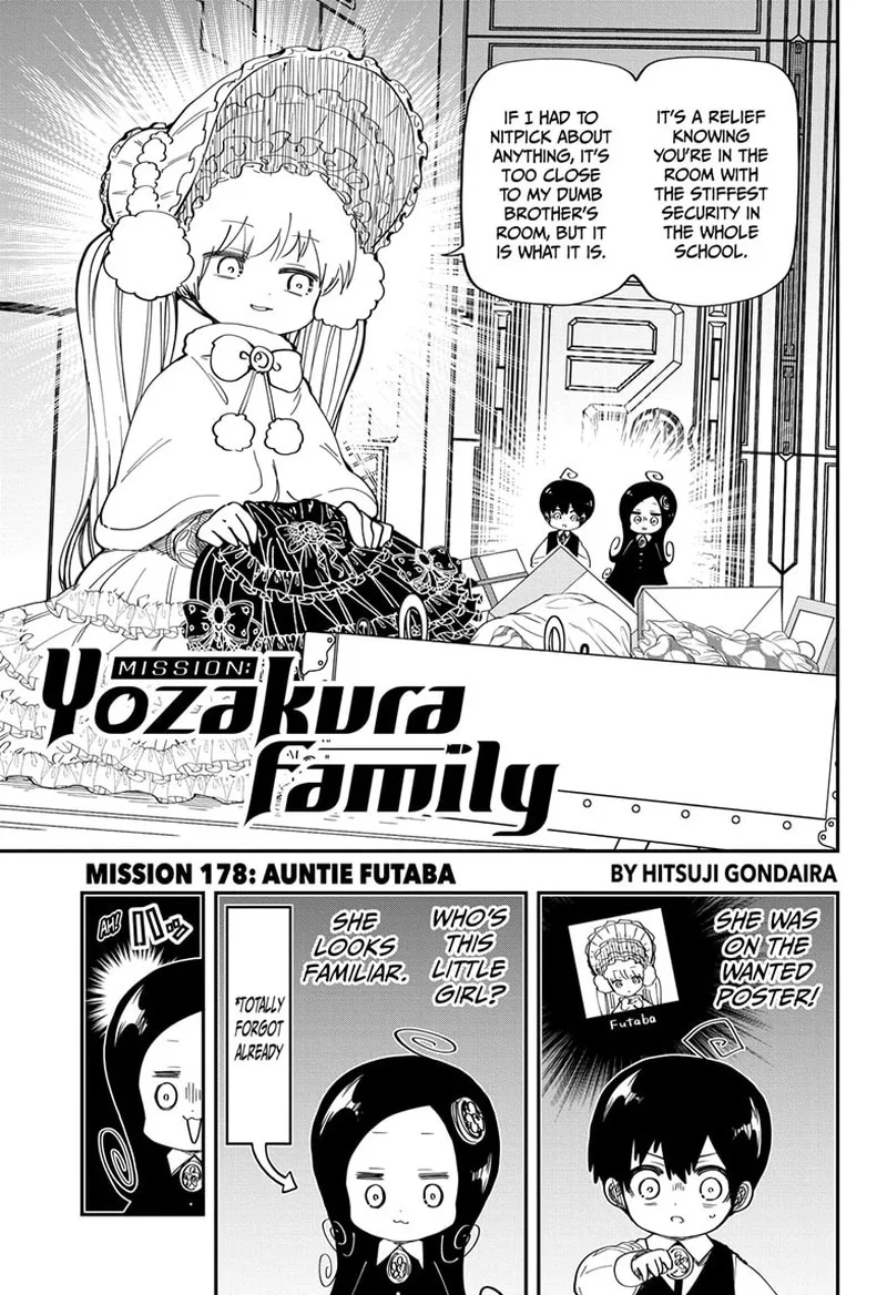 Mission: Yozakura Family Chapter 178 page 1