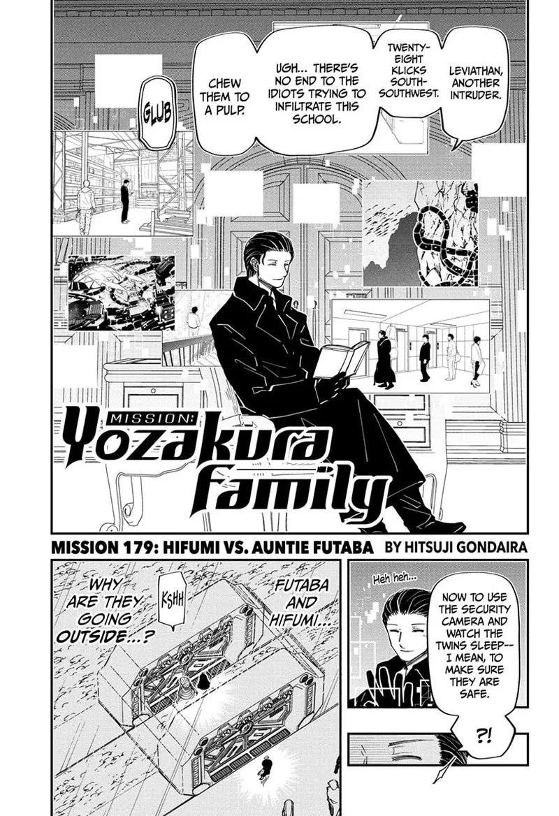 Mission: Yozakura Family Chapter 179 page 1