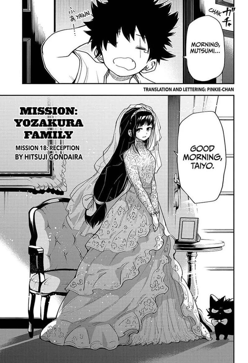 Mission: Yozakura Family Chapter 18 page 1