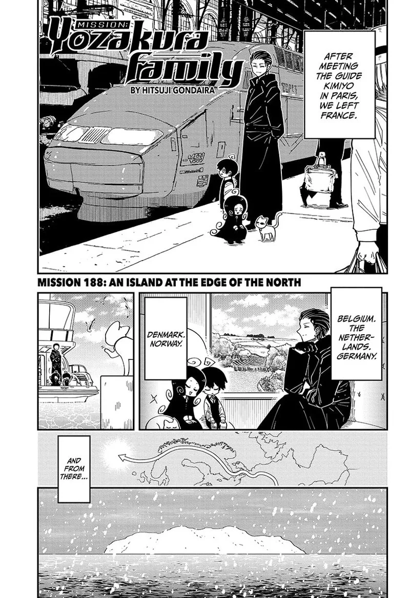 Mission: Yozakura Family Chapter 188 page 1