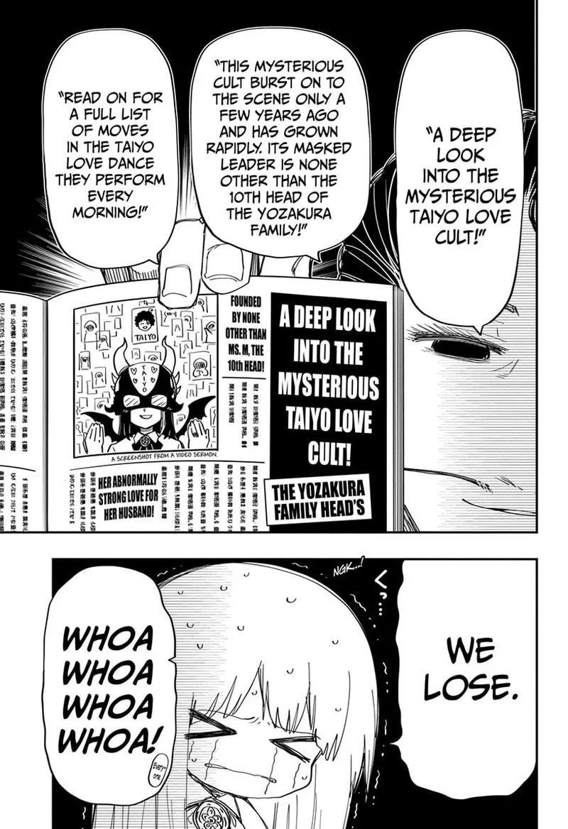 Mission: Yozakura Family Chapter 195 page 16