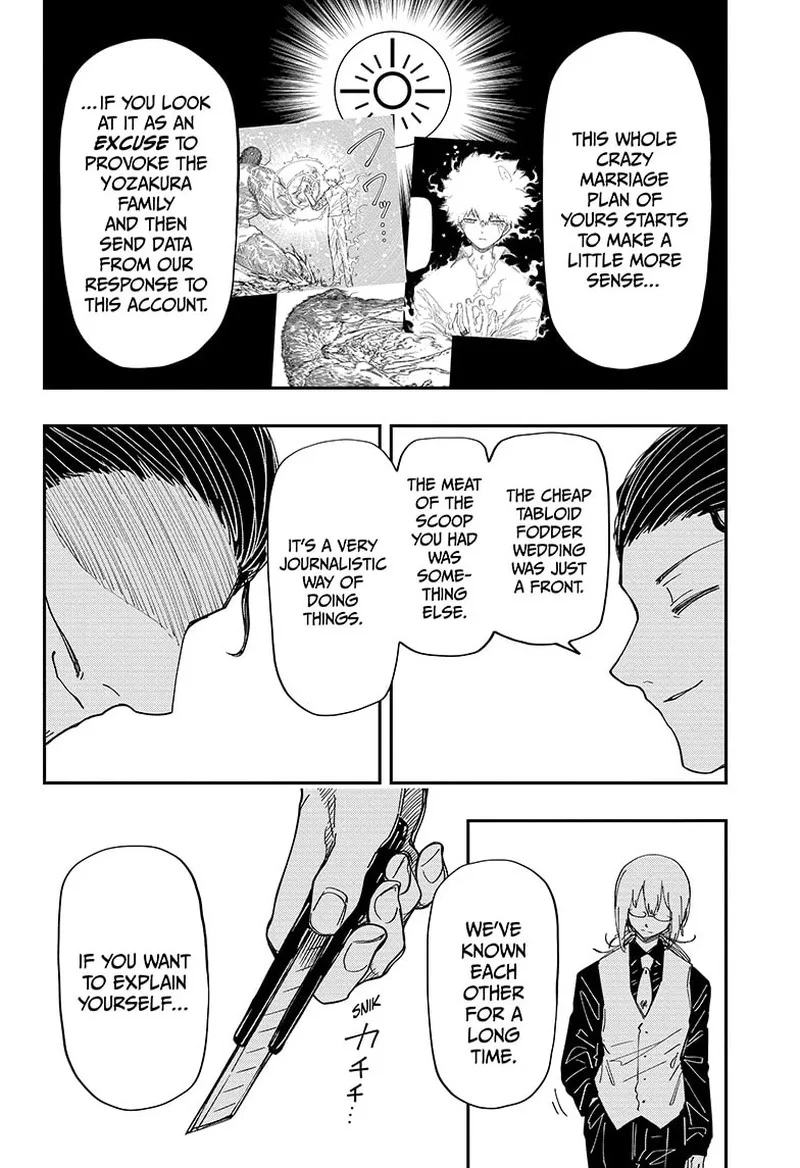Mission: Yozakura Family Chapter 201 page 12