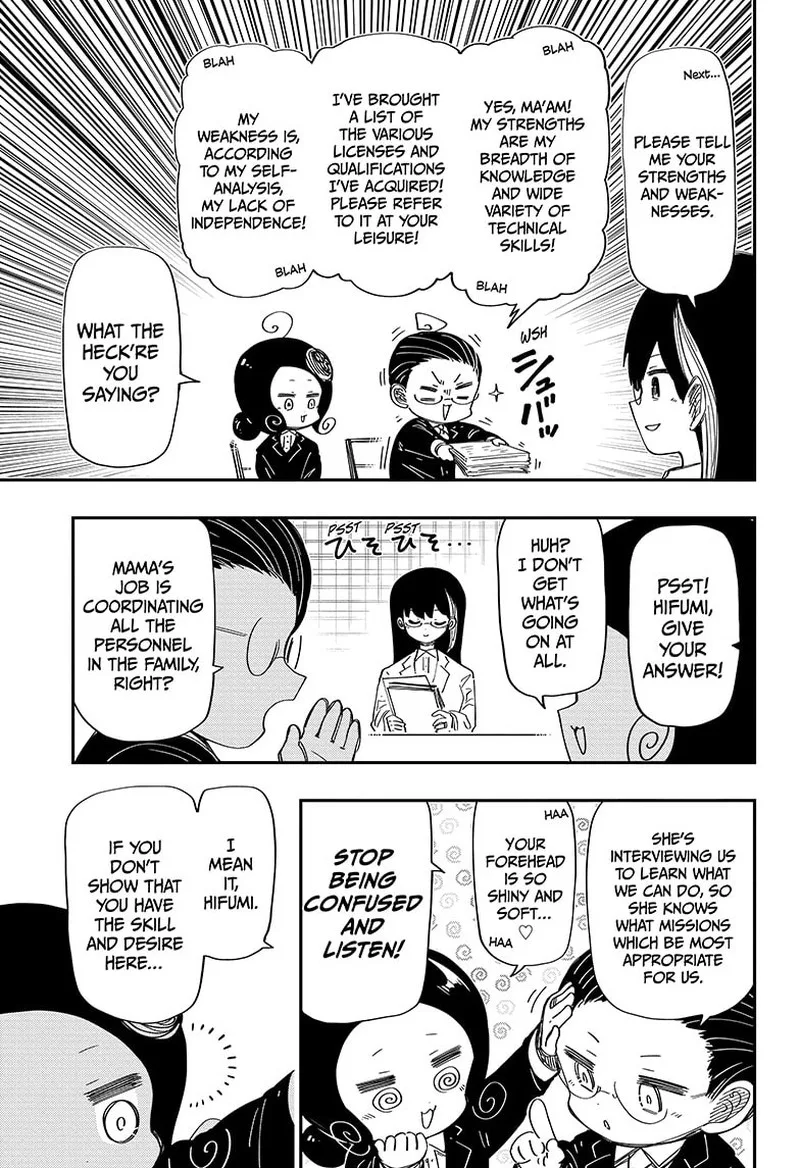 Mission: Yozakura Family Chapter 205 page 5