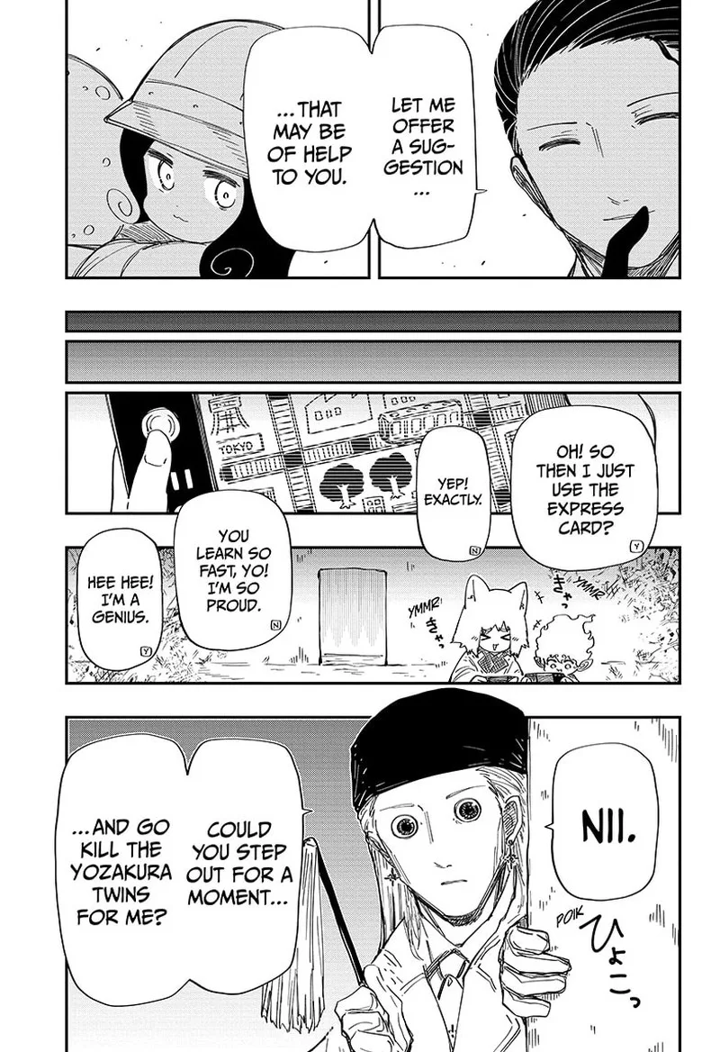 Mission: Yozakura Family Chapter 208 page 9